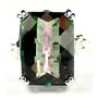 Sterling Silver Ladies Ring, 18x13mm Mystic Fire Topaz, SR039