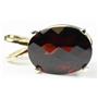 P006, Mozambique Garnet 14K Gold Pendant