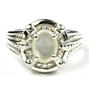 SR284, Mother of Pearl, 925 Sterling Silver Ring