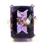 10K, 14K or 18K Gold Ladies Ring, Amethyst, R039