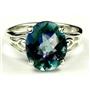SR139, Neptune Garden Topaz, 925 Sterling Silver Ring .