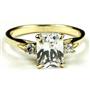 10K, 14K or 18K Gold Ladies Ring, Cubic Zirconia, R171