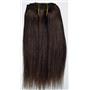 Dark Brown 3 straight mohair weft coarse 6-8" x100" 26613 HP