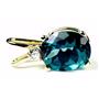 P020, Paraiba Topaz, 14k Gold Pendant