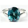 Paraiba Topaz, 925 Sterling Silver Ladies Ring, SR132