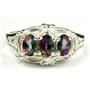 SR163, Mystic Fire Topaz, Sterling Silver Ring