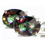 925 Sterling Silver Threader Earrings, Mystic Fire Topaz, SE003