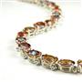 B002, Twilight Fire Topaz Gold Bracelet