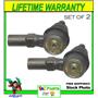 NEW SET Heavy Duty ES3048 Steering Tie Rod End Front Outer
