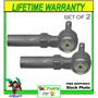 NEW SET Heavy Duty ES3401RL Steering Tie Rod End Front Outer
