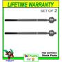 NEW SET Heavy Duty EV405 Steering Tie Rod End Front Inner