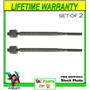 NEW SET Heavy Duty EV457 Steering Tie Rod End Front Inner