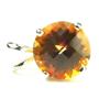 SP088, Twilight Fire Topaz 925 Sterling Silver Pendant