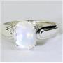 SR058, Rainbow Moonstone, 925 Sterling Silver
