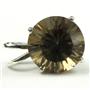 SP089, Smoky Quartz 925 Sterling Silver Pendant