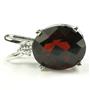 925 Sterling Silver Pendant, Mozambique Garnet, SP022