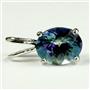 925 Sterling Silver Pendant, Neptune Garden Topaz, SP002