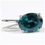 925 Sterling Silver Pendant, Paraiba Topaz,  SP002