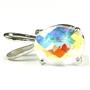 925 Sterling Silver Pendant, Mercury Mist Topaz, SP002