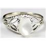 SR137, Mother Of Pearl, 925 Sterling Silver Ring