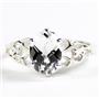SR302,  Silver Topaz, 925 Sterling Silver Ladies Ring