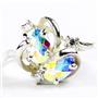 Sterling Silver Ladies Ring, Mercury Mist Topaz, SR016