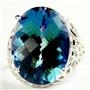 SR291, Neptune Garden Topaz, 925 Sterling Silver Ladies Rings