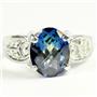 Neptune Garden Topaz, 925 Sterling Silver Ladies Ring, SR369