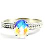 Mercury Mist Topaz, Sterling Silver Ladies Ring, SR371