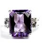 SR183, Amethyst, 925 Sterling Silver Ladies Ring