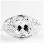 Silver Topaz, 925 Sterling Silver Ladies Ring, SR083