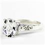 Silver Topaz, 925 Sterling Silver Ladies Ring, SR366