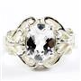 Silver Topaz, 925 Sterling Silver Ladies Ring, SR169