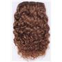 Light auburn # 10 curly mohair weft coarse  7-8" x200"  26549  FP