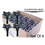 Set (4) OEM Tire Pressure Monitoring System TPMS Sensor 433MHz 68252493AB