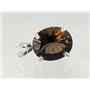 925 Sterling Silver Pendant, Twilight Fire Topaz, SP040