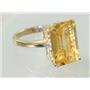10K, 14K or 18K Gold Ladies Ring, Citrine, R189