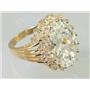 10K, 14K or 18K Gold Ladies Ring, Cubic Zirconia, R270