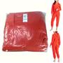 Jenni Sherpa One piece Pajama w/ Hood Papaya Punch Size M New