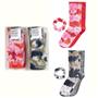 2 pr Womans Jenni Cotton Blend Tie-dye Crew Socks & Scrunchie Choose Color New