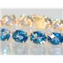 B003, Neptune Garden Topaz, Gold Bracelet