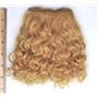 light Carrot 144 curly mohair weft coarse  6-8" x200"  26  FP