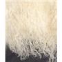 3" sq natural no seam  tibetan lambskin  wig 11426