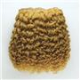 Ginger gold #17 bebe curl tight curl  mohair weft coarse 6- 8" x 50" 25833 QP