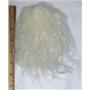 3" white 4-5" wavy hair tibetan  lambskin doll hair 26866