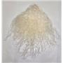 3" sq natural white no seam  tibetan lambskin  wig 11426