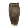 Light mouse brown straight mohair weft coarse 6-8" x100" 25912 HP