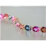 B003, Pink, Twilight & Mystic Topaz Gold Bracelet