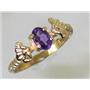 10K, 14K or 18K Gold Ladies Ring, Amethyst, R192