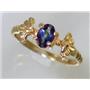 10K, 14K or 18K Gold Ladies Ring, Mystic Fire Topaz, R192